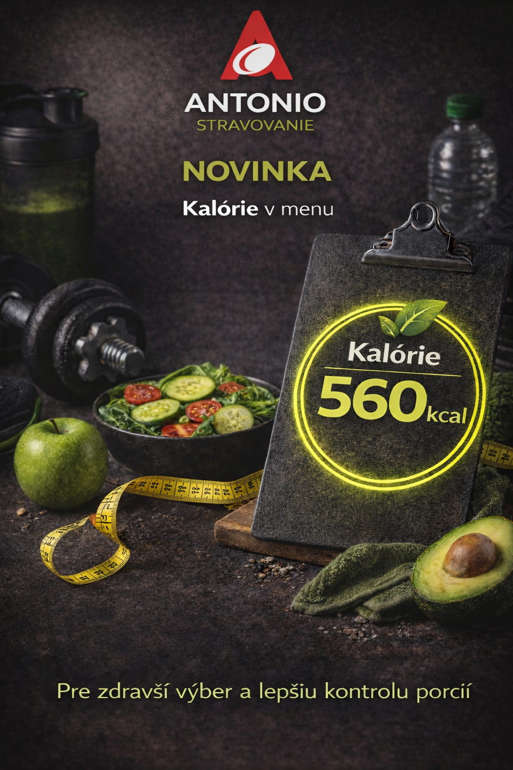 Kalórie v menu